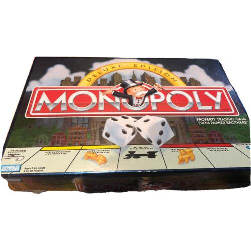 Monopoly Deluxe Edition Vintage 1998 Hasbro Parker Brothers Parts