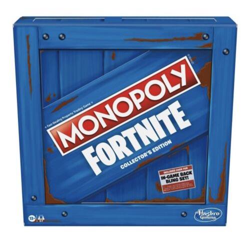 Monopoly Fortnite Collector`s Edition Board Game 2021