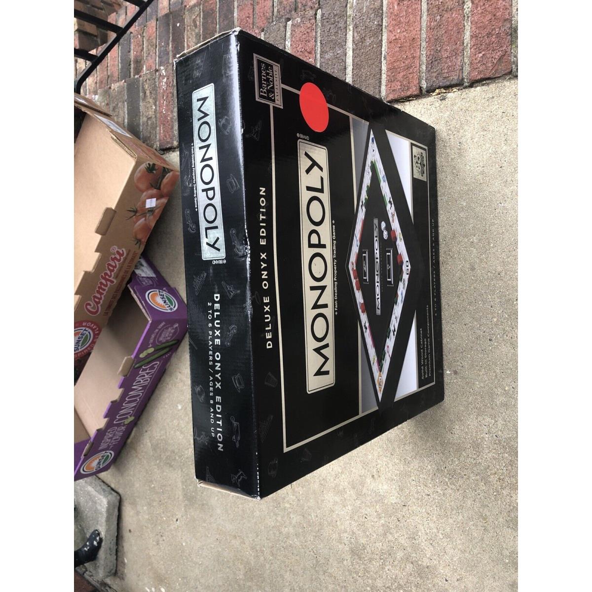 Monopoly Onyx Deluxe Edition Barnes and Noble Exclusive