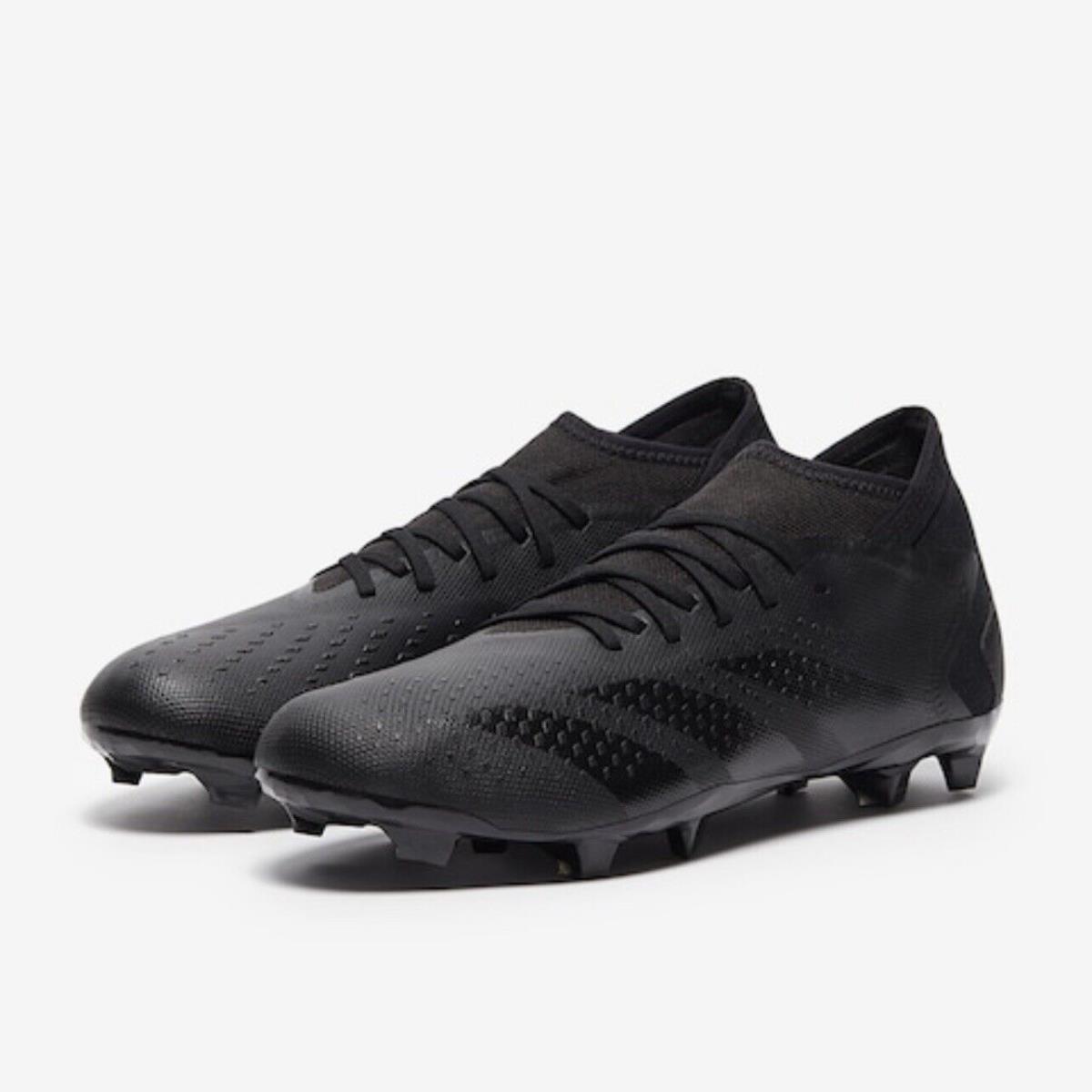Adidas Predator Accuracy 3 FG Men s Soccer Football Shoe Black Cleats 593