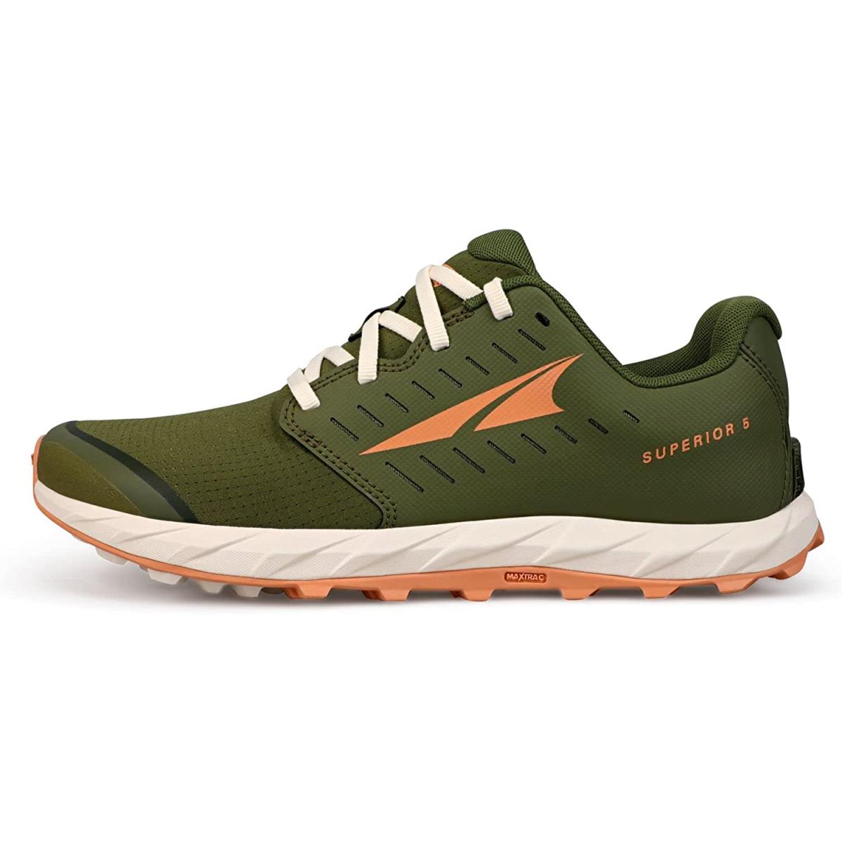 Altra Women`s AL0A5483 Superior 5 Trail Running Shoe Dusty Olive