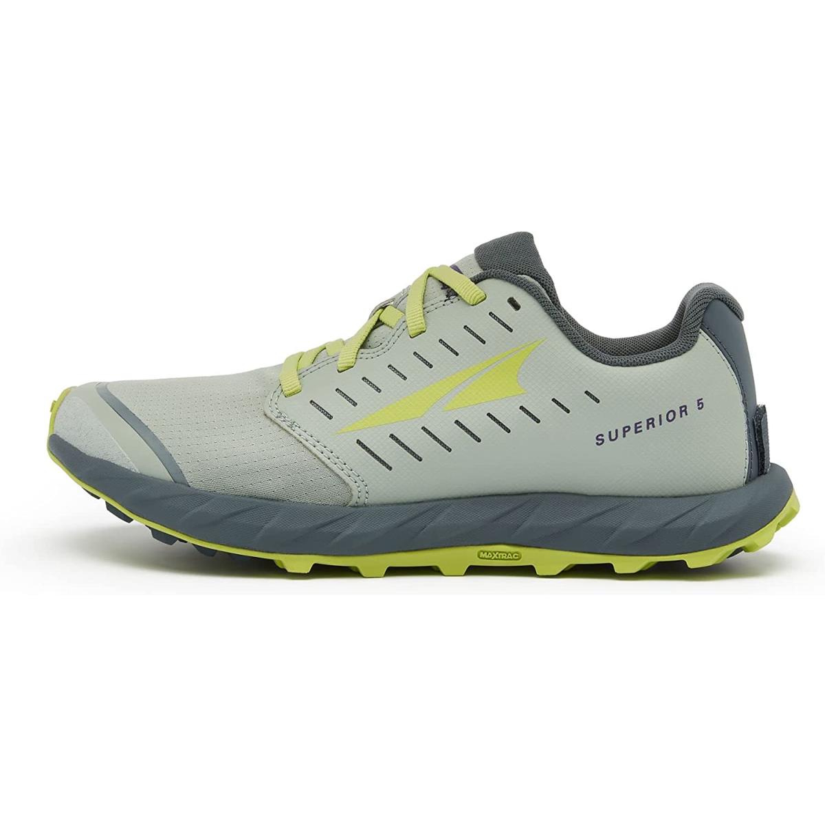 Altra Women`s AL0A5483 Superior 5 Trail Running Shoe Light Green