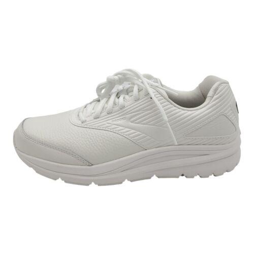 Brooks Women s Shoes White Leather Addiction Walk Sneakers 2 Size 10 Women