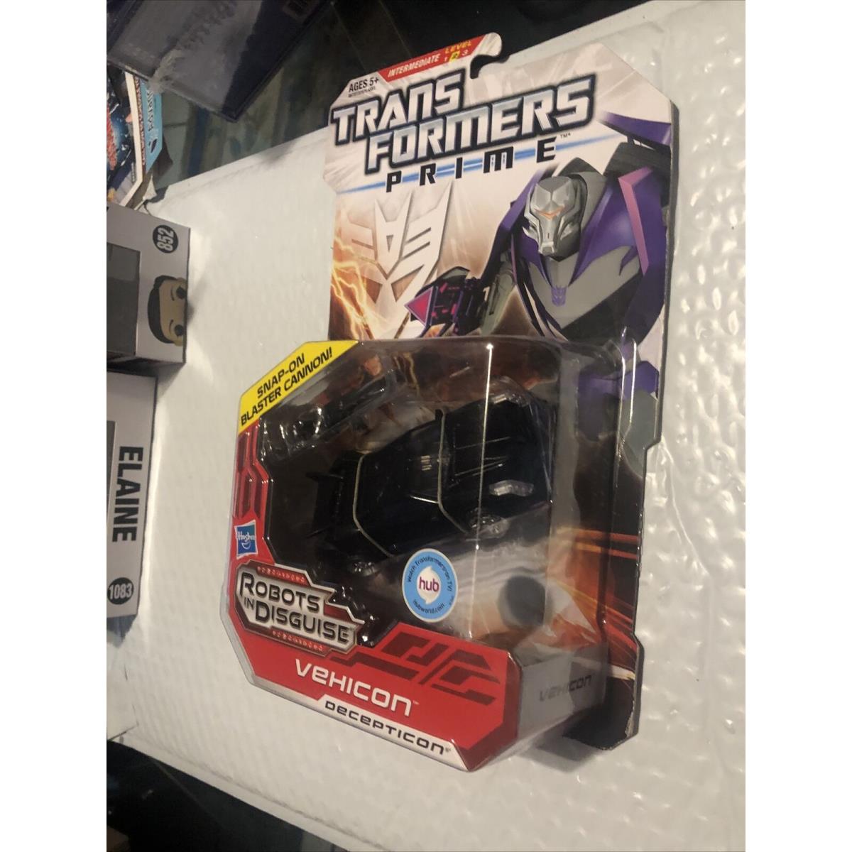 Transfomers Prime Robots In Disguise Class Vehicon Decepticon Dent Corner