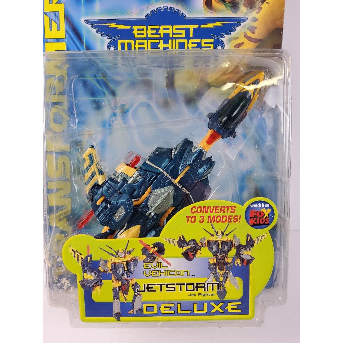 Transformers Beast Machines Deluxe Jetstorm Vintage 1999 Action Figure Toy