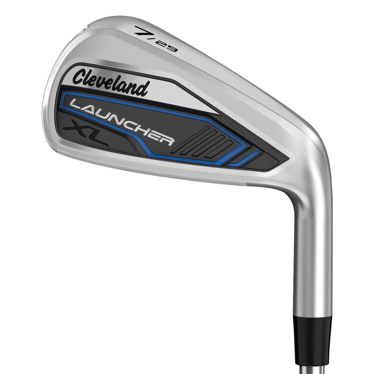 Cleveland Golf Men`s Launcher XL Irons 4-PW TT Elevate Mph 95 Steel Regular - Silver