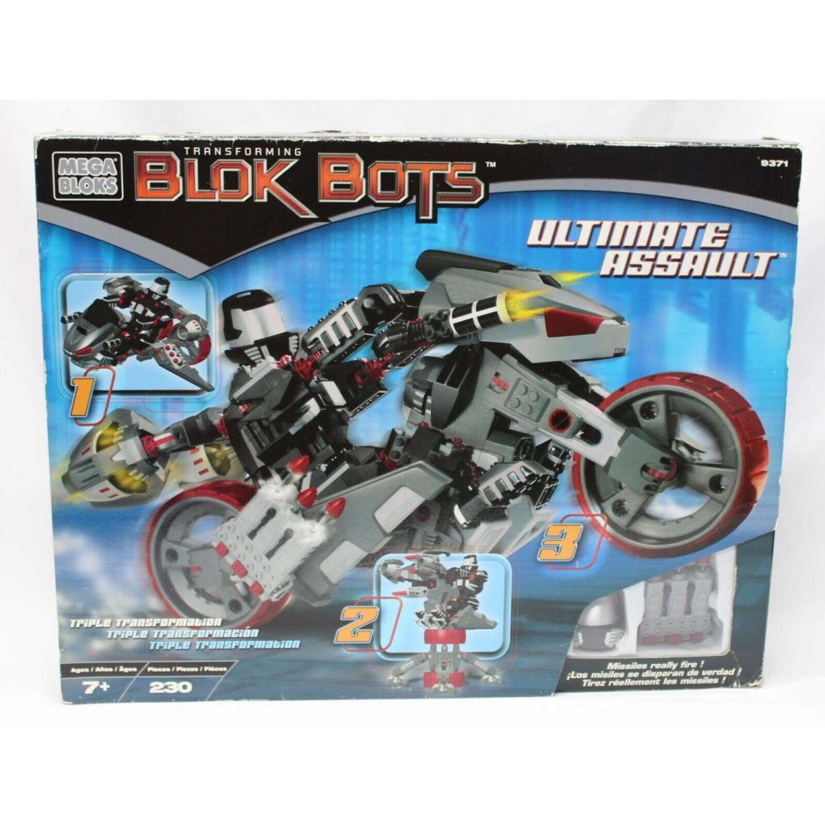 Mega Bloks Transforming Blok Bots: Ultimate Assault 9371