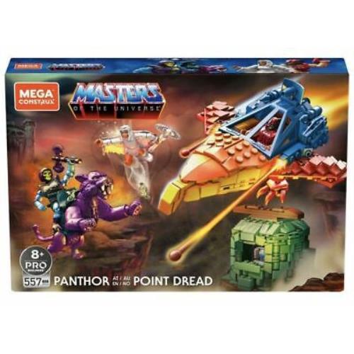 Mega Construx Pro Masters of The Universe Skeletor Panthor At Point Dread Set