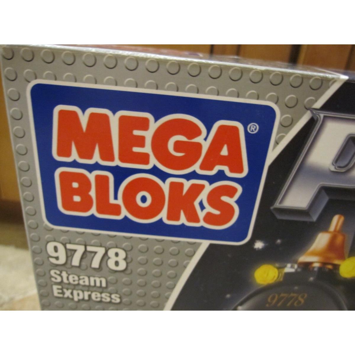 Mega Bloks Pro Builder 9778 Steam Express Locomotive Box