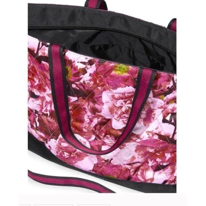 Victoria s Secret Pink Rose Over Night Weekender Tote Womens Bag