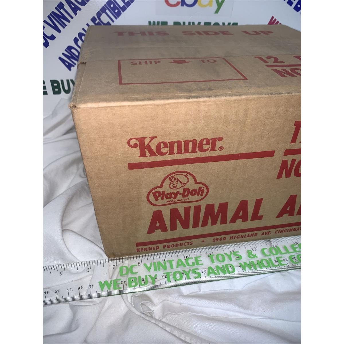 Vintage Kenner Play-doh Case Fresh Animal Ark Set Misb 1970s Case OF 12