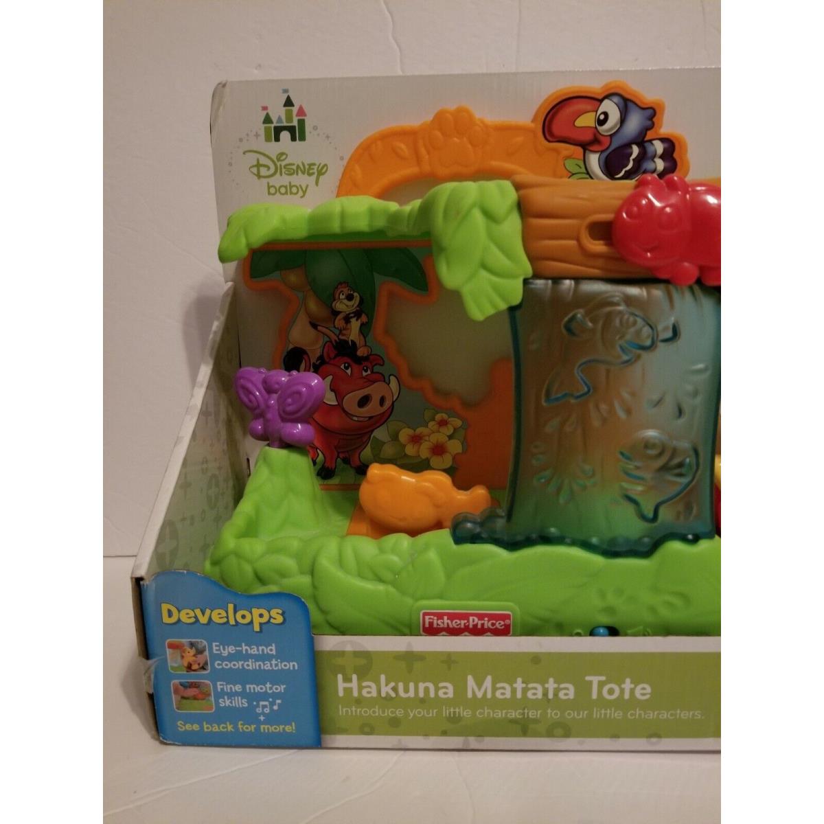 Hakuna Matata Tote Toy Simba Lion King Fisher Price