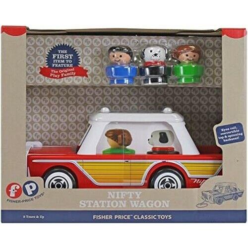 Fisher-price Nifty Station Wagon Classic Toys with 3 Little People Figures 2018