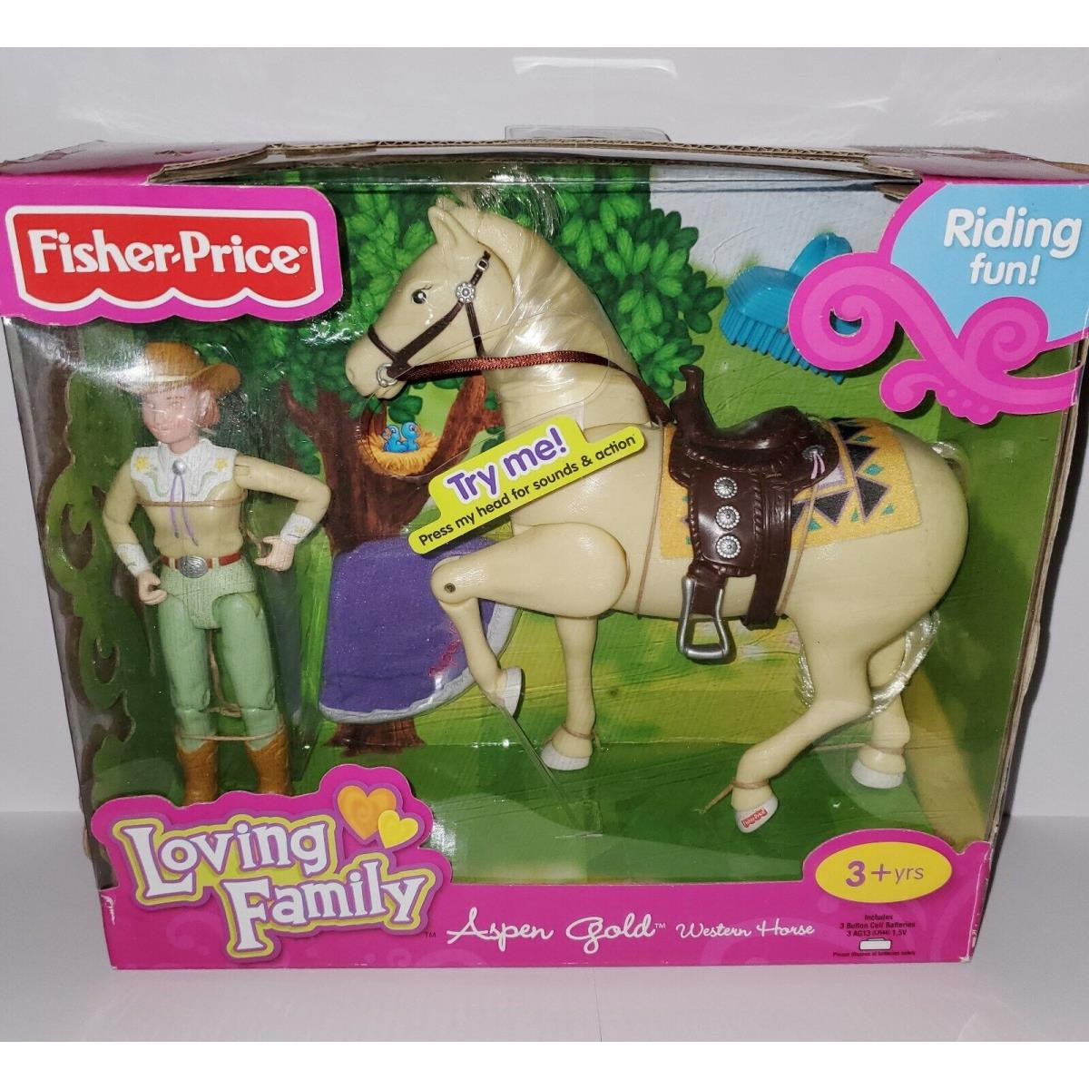 Loving Family Adventure Grand Doll House Play Set Aspen Gold Stable Pony Htf