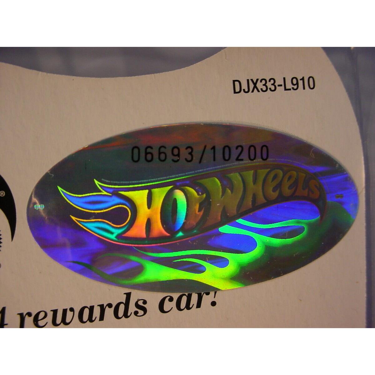 Hot Wheels 2014 Rewards Car `66 Super Nova Gasser Blue Red Line Club Hologram
