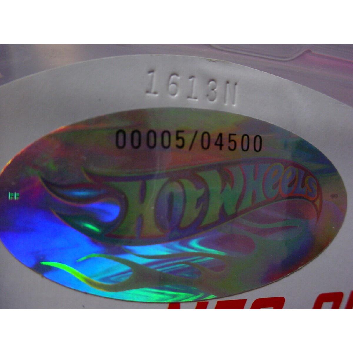 2013 Rlc Hot Wheels Neo-classics Honky Tonk Hot Rod Hologram Very Low 5 27 #00005/04500