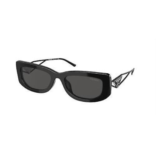 Prada 14YS Sunglasses 1AB5S0 Black