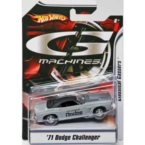 Hot Wheels 1971 Dodge Challenger Los Angeles Dodge G Machines M2389 Nrfp 1:50