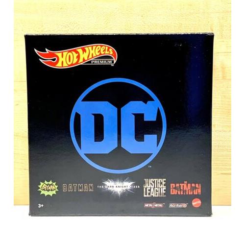 Hot Wheels Premium DC Comics Batman Exclusive 5 Pack Bundle