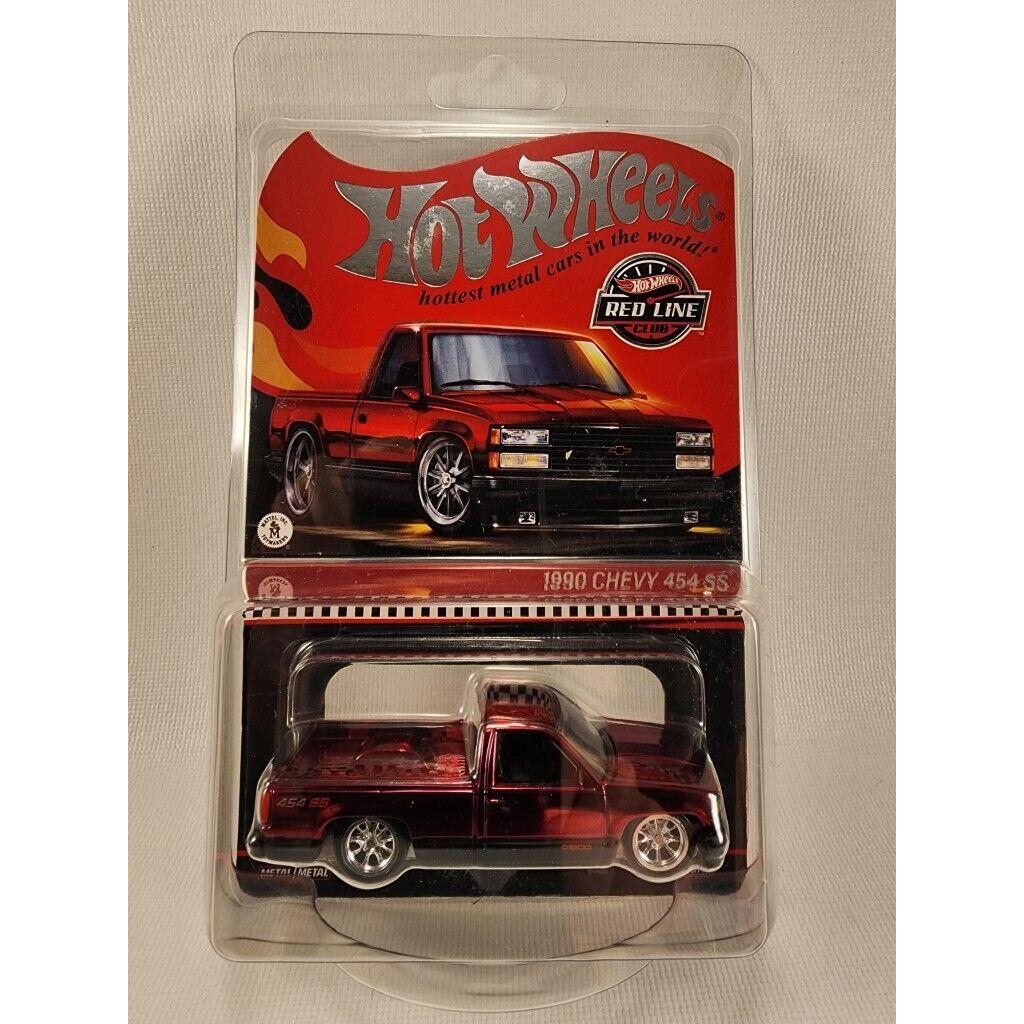 2023 Hot Wheels Rlc Club Exclusive 1990 Chevy 454 SS Spectraflame Red