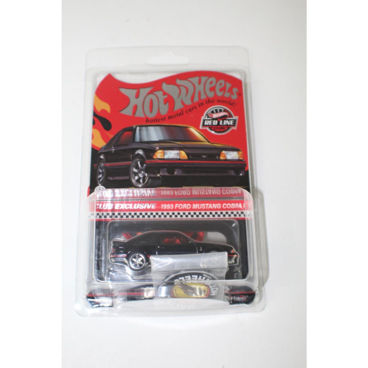 Hot Wheels Red Line Club Membership 2023 Rlc `93 Ford Mustang Cobra R In Hand