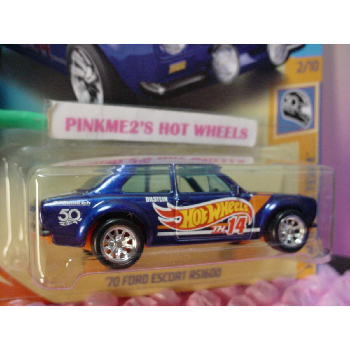 2018 Hot Wheels Super Treasure Hunt `70 Ford Escort RS1600 Factory Protector