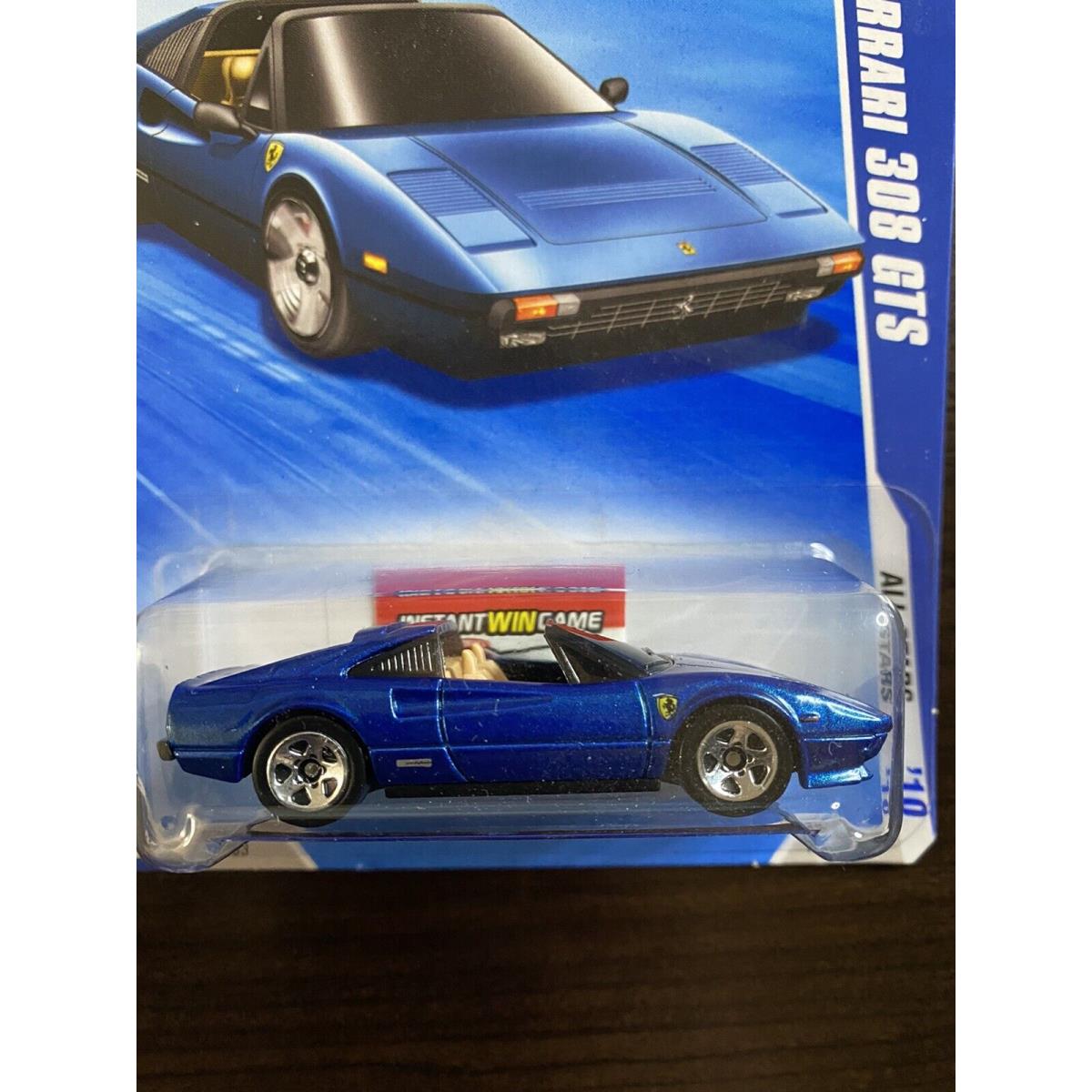 Hot Wheels Ferrari 308 Gts In Blue Keys To Speed Variation Hard 2 Find Rare