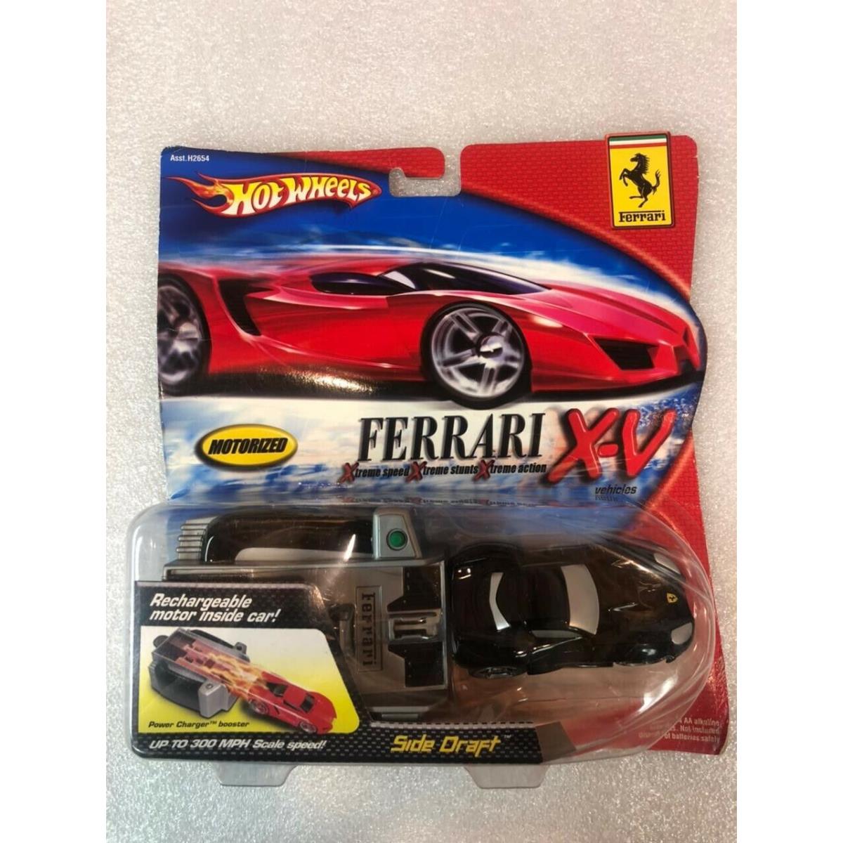 Hot Wheels Ferrari X-v Side Draft Motorized Power Charger Xtreme Velocltl