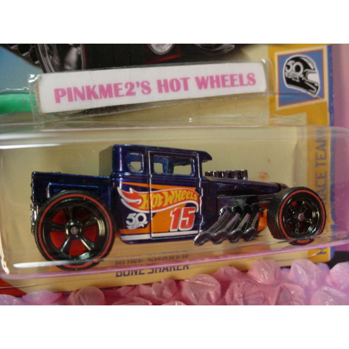 2018 Hot Wheels Ultimate Chase Super Treasure Hunt Bone Shaker Factory Protector