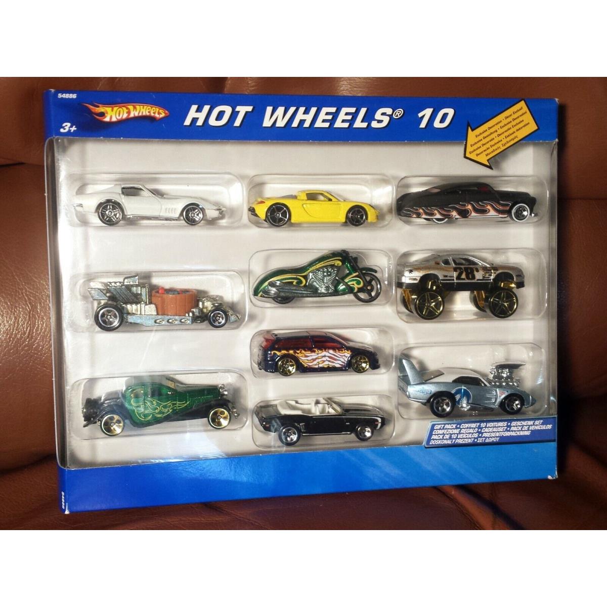 Hot Wheels - Target 10 Pack with Kmart `69 Corvette - 2006 FE PR5 Smoke Windows