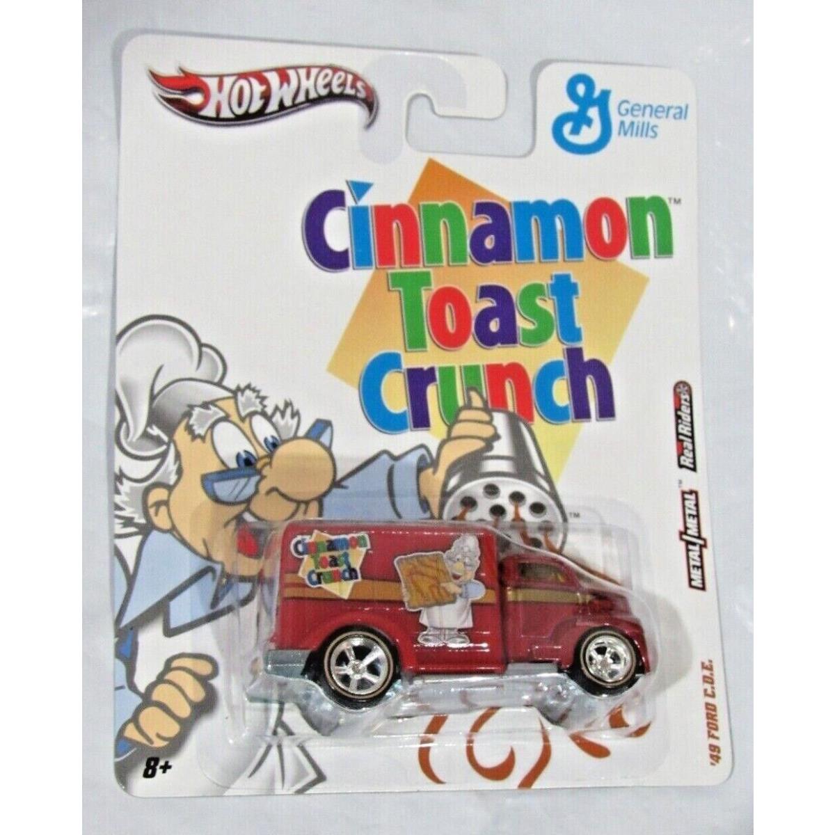 2011 Hot Wheels General Mills `49 Ford Coe - Cinnamon Toast Crunch Makeanoffer