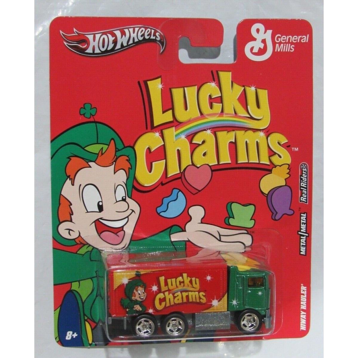 2011 Hot Wheels General Mills `hiway Hauler - Lucky Charms Makeanoffer