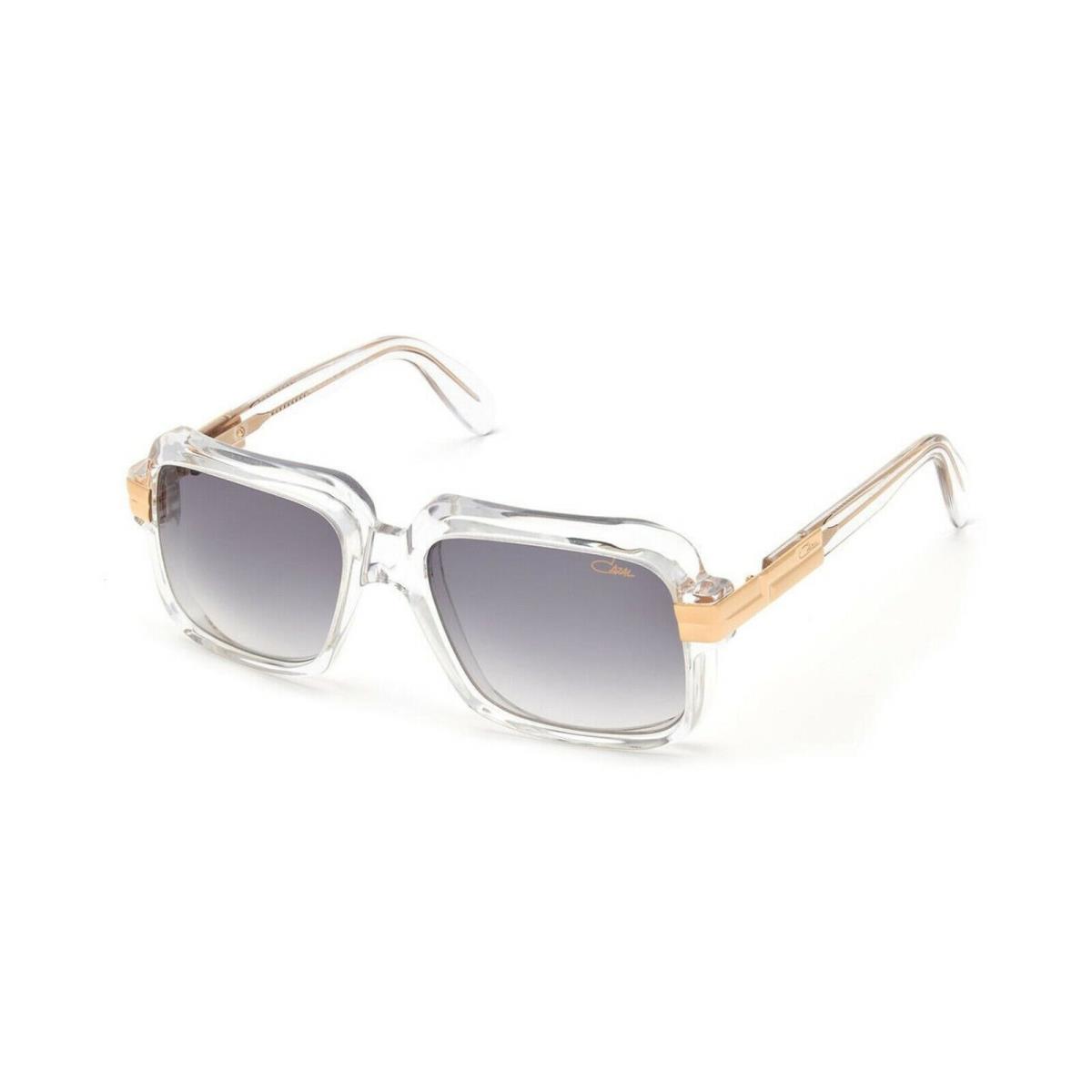 Cazal Legends 607/3 Crystal 18KT Gold/grey Shaded 065 Sunglasses - Frame: Crystal 18KT Gold, Lens: Grey Shaded