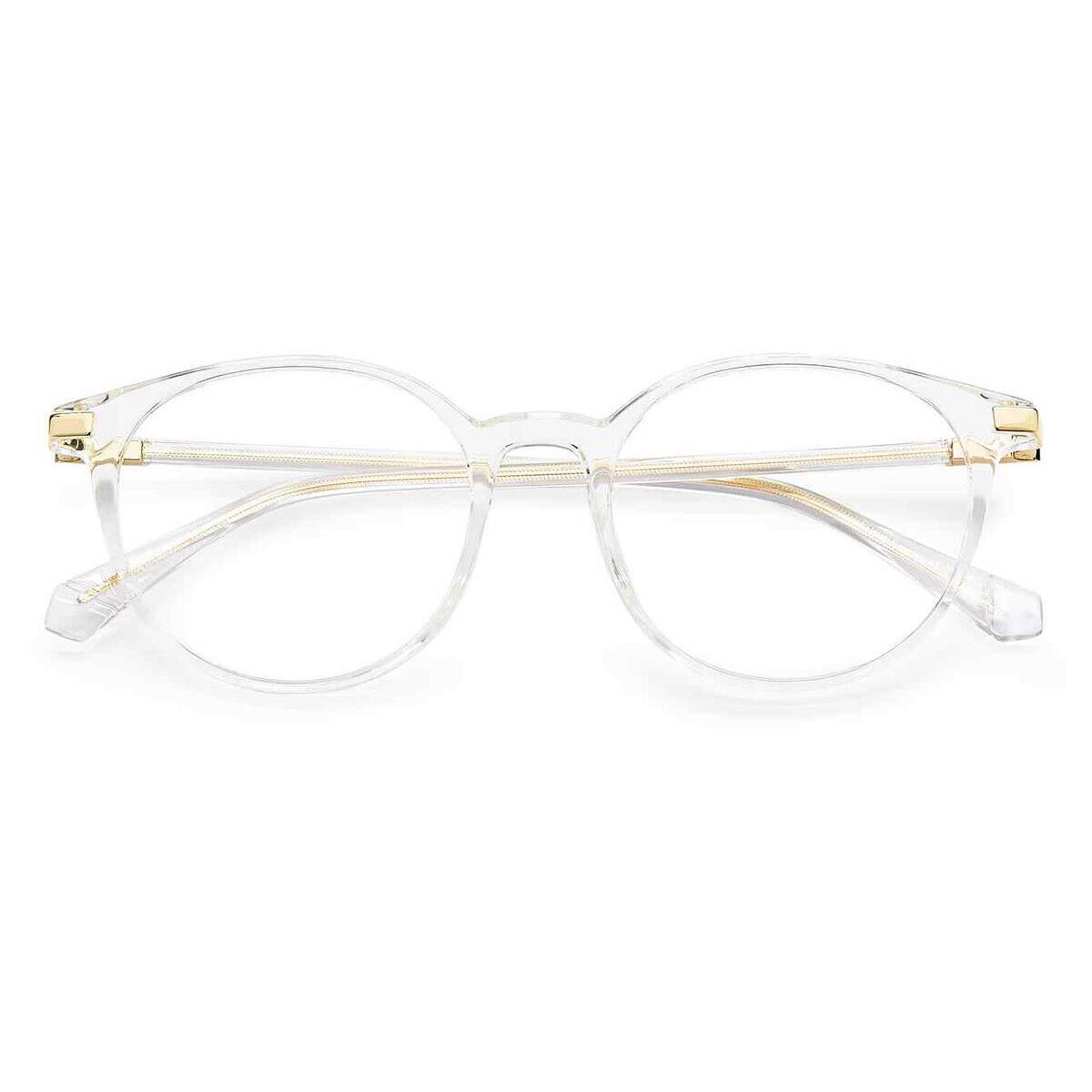 Polaroid Pld D461/G Eyeglasses RX Unisex Crystal Round 50mm