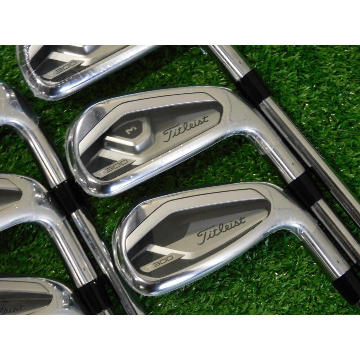 Titleist 2021 T300 Irons 6-P 48 W NS Pro Zelos 7 Stiff Steel