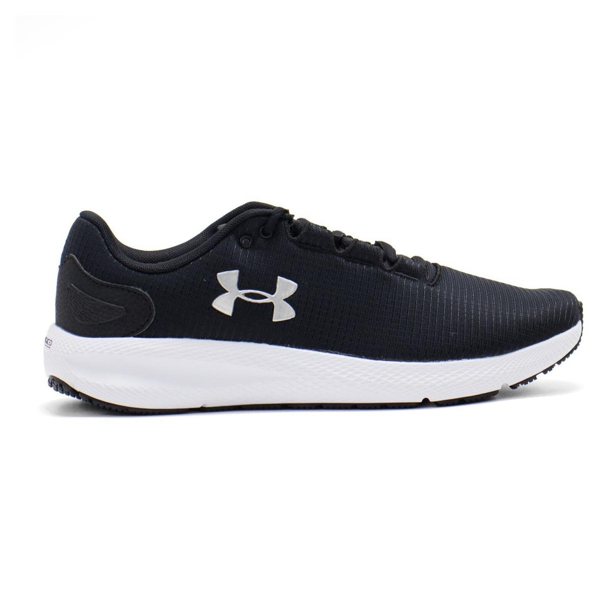 Under Armour Charged Pursuit 2 Rip Mens Running Shoes Black Sneakers