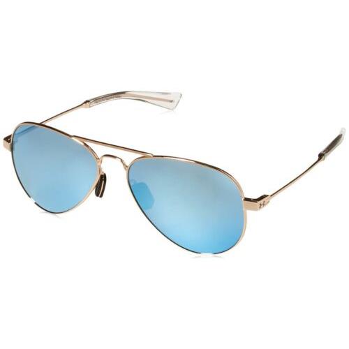 8600118-941461 Mens Under Armour Getaway M Sunglasses - Frame: Gloss Rose Gold, Lens: Milky Blue