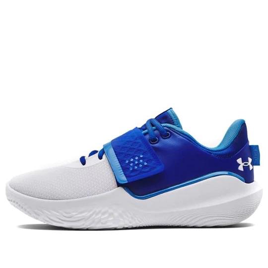 Men Under Armour UA Flow Futr X Basketball Shoes Size 7.5 Blue White 3025067 401