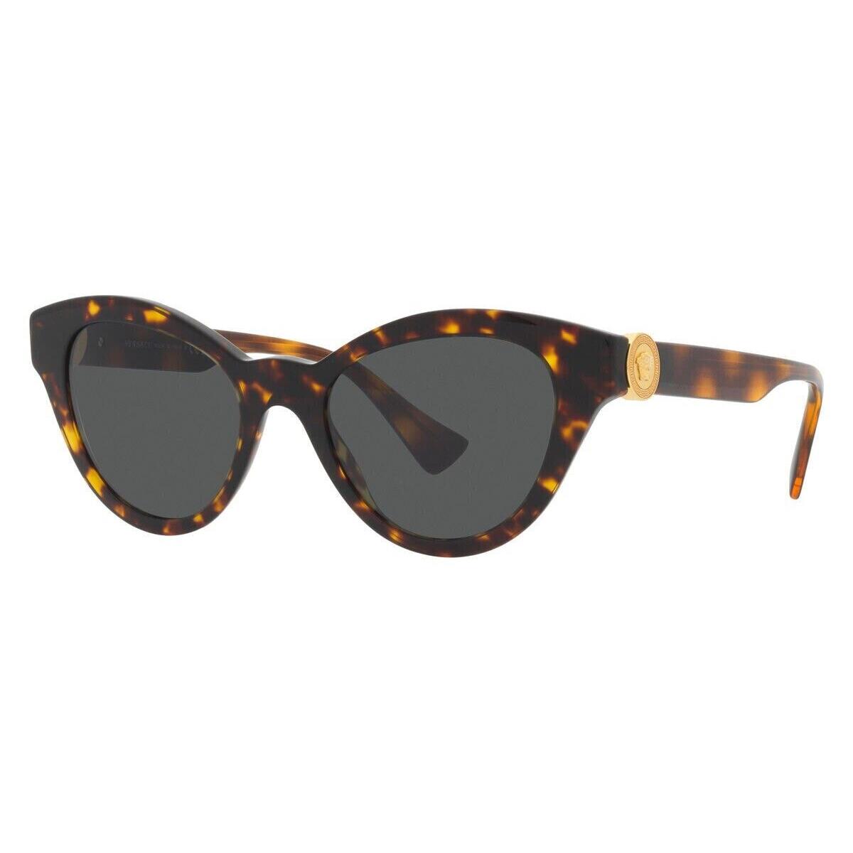 Versace Women`s VE4435-108-87 Fashion 52mm Havana Sunglasses