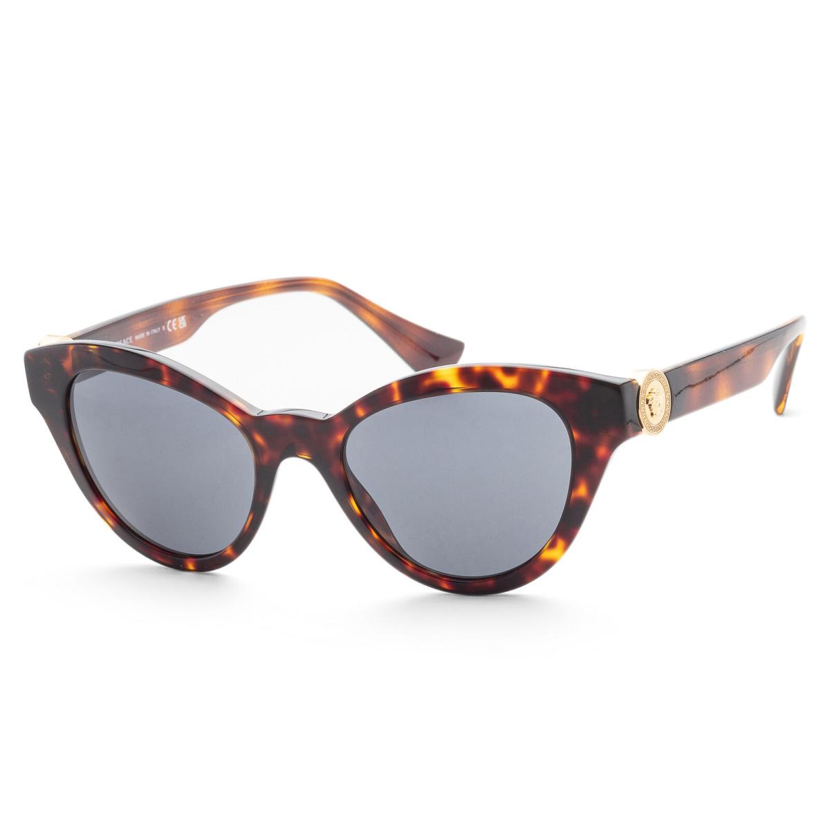 Versace Women`s VE4435-108-87 Fashion 52mm Havana Sunglasses