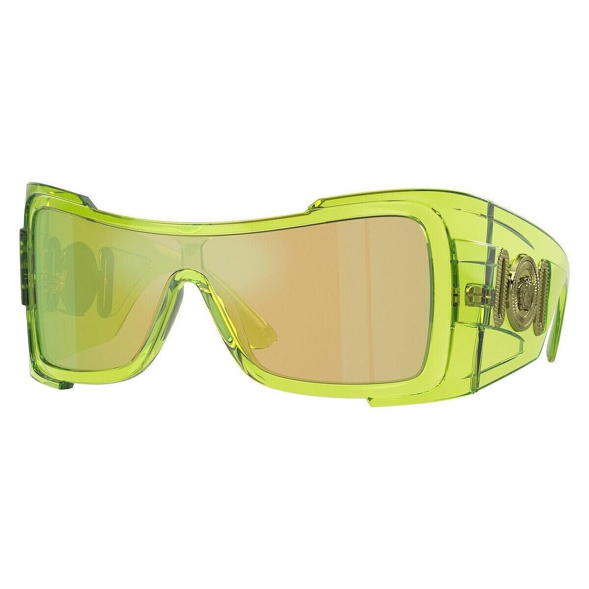 Versace Women`s Fashion VE4451 54208N 27 Transparent Green Sunglasses