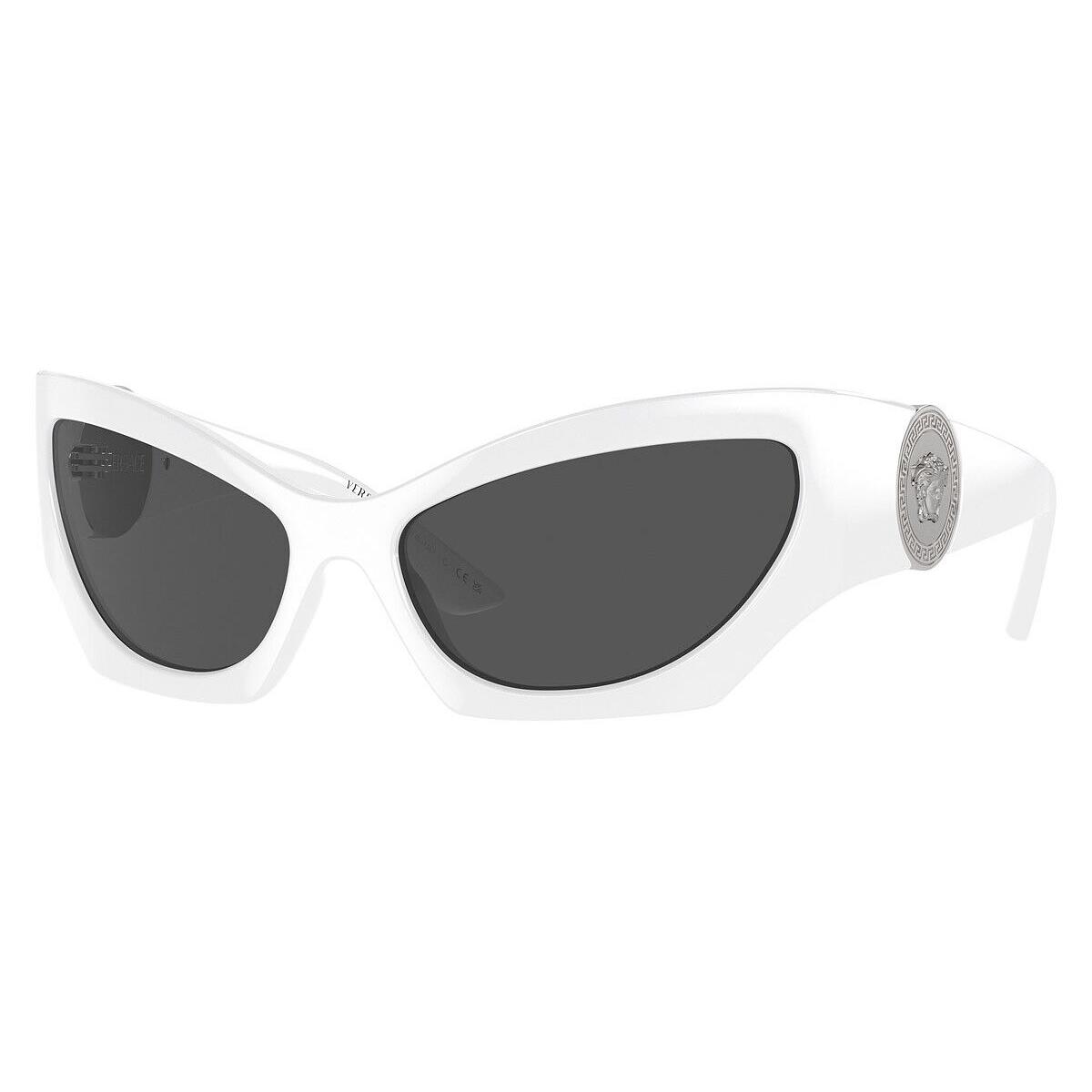 Versace Women`s Fashion VE4450-314-87-60 60mm White Sunglasses