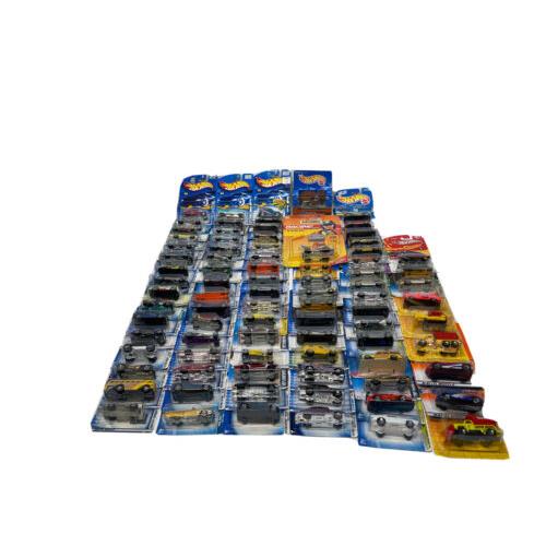 Large Collection of 85 Hot Wheels Cars