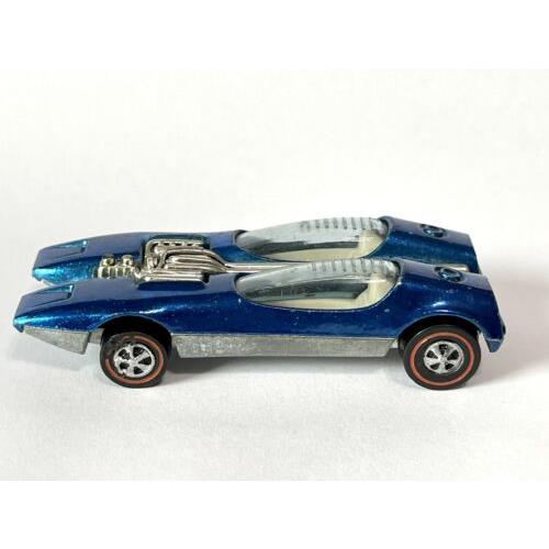 1968 Hot Wheels Redline Splittin Image Blue US Mint Wow Ultra Rare Color