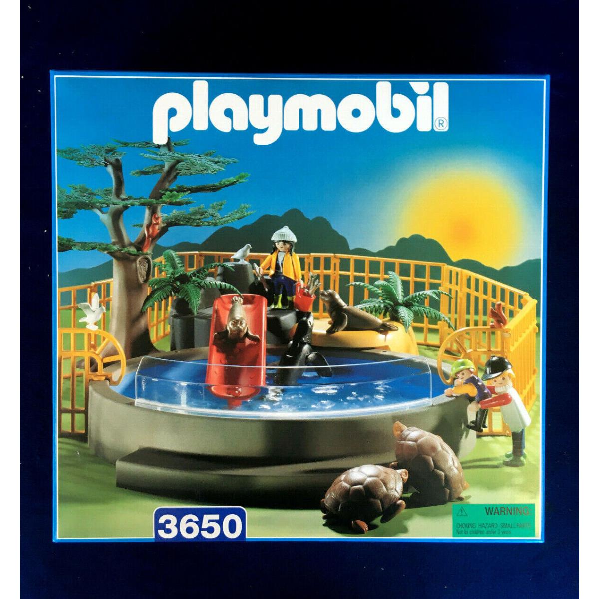 Playmobil 3650 Vintage Zoo Sea Life Aquarium - Mint in Box Misb