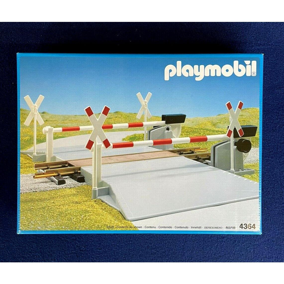 Playmobil 4364 - Level Crossing - Vintage Mint Boxed From 1994
