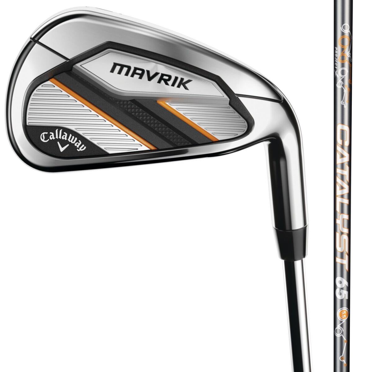 Callaway Mavrik 2022 Irons - Project X Catalyst Graphite Shafts