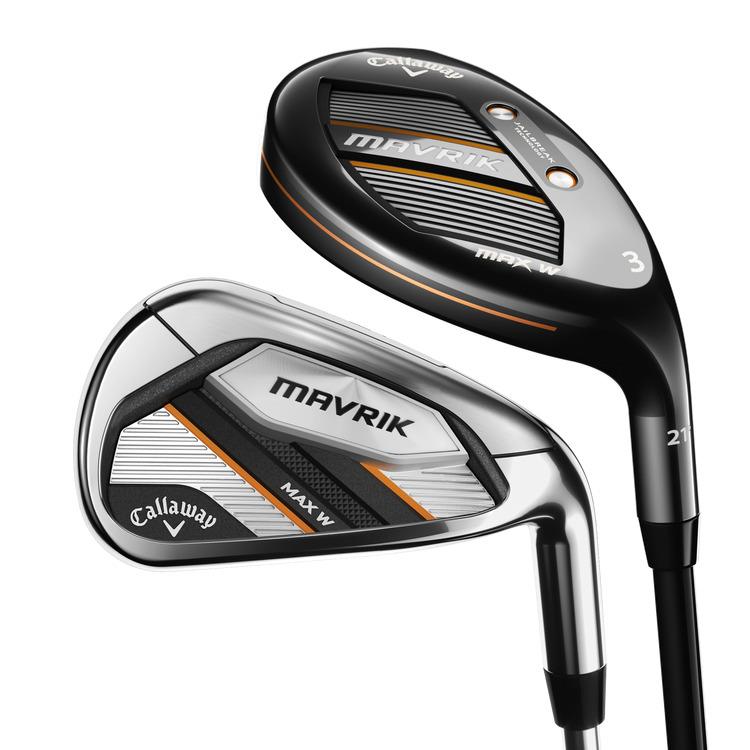 Callaway Mavrik Max Hybrid/iron Combo Set Women`s - 4H 5H 6-PW - Ladies