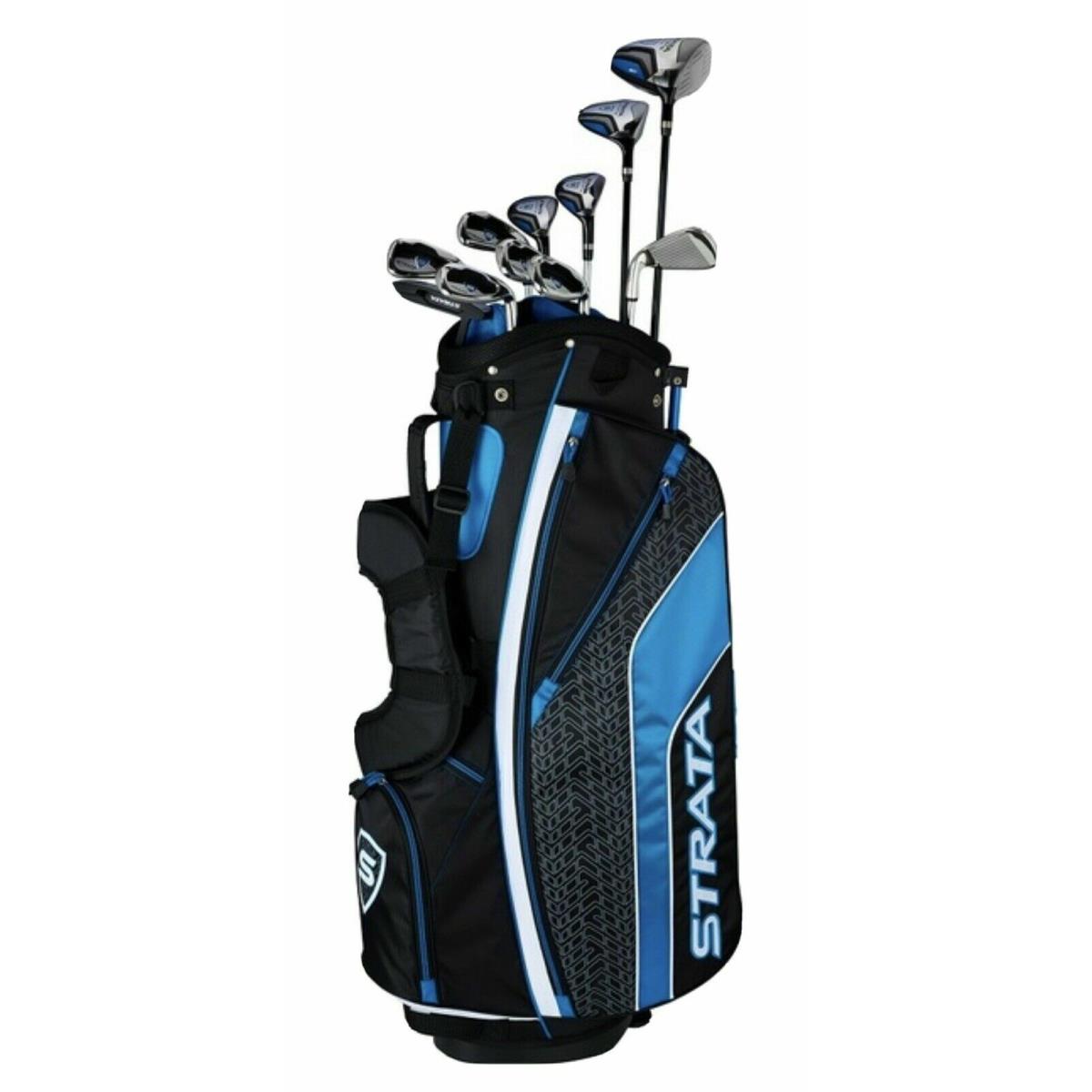 Callaway Men`s Strata Ultimalte Complete Golf Set 16-Piece Right Hand Steel - Blue