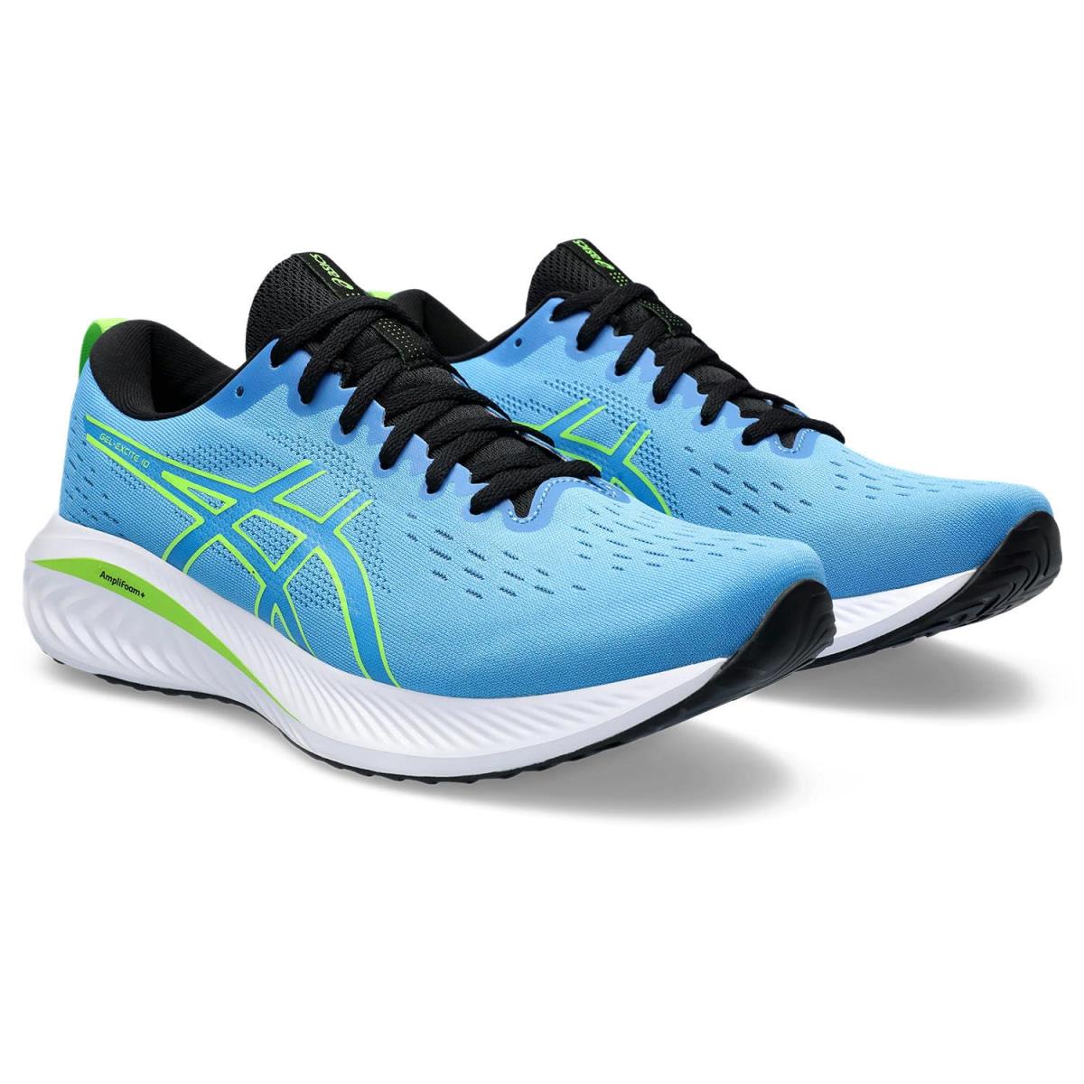Man`s Sneakers Athletic Shoes Asics Gel-excite 10 Waterscape/Electric Lime